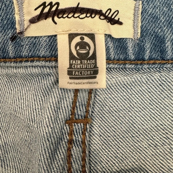 Madewell The Perfect Vintage Jean in Bradwell Wash: Ripped Edition, Size 27, NWT - Picture 6 of 7